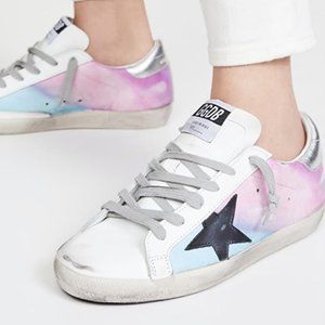 NEW Golden Goose Superstar Sneakers Tie Dye